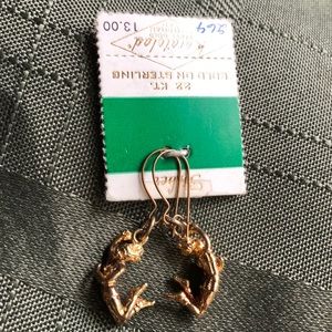 Vintage Mermaid Earrings